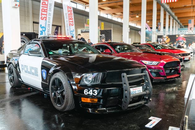 Themenbilder: Tuning World Bodensee, Messe Friedrichshafen, 16.05.2026 Themenbilder: Tuning World Bodensee, Messe Friedrichshafen, 16.05.2026 Ford Mustang Police Copyright: xEibner-Pressefoto DimitrixDrofitx EP_ddh
