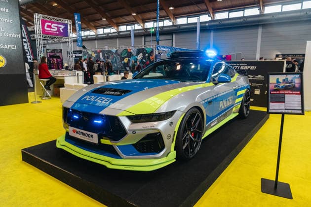 Themenbilder: Tuning World Bodensee, Messe Friedrichshafen, 16.05.2026 Themenbilder: Tuning World Bodensee, Messe Friedrichshafen, 16.05.2026 Ford Mustang Polizei Copyright: xEibner-Pressefoto DimitrixDrofitx EP_ddh