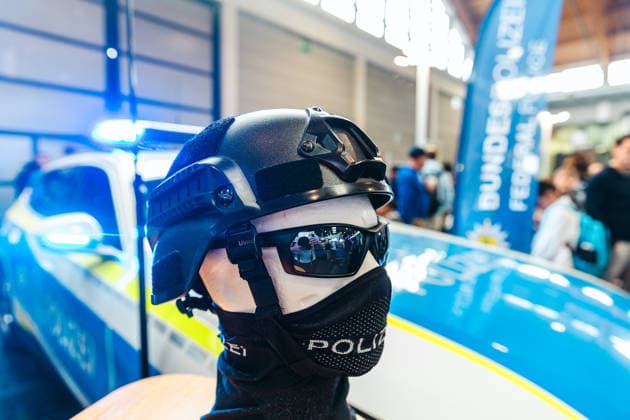 Themenbilder: Tuning World Bodensee, Messe Friedrichshafen, 16.05.2026 Themenbilder: Tuning World Bodensee, Messe Friedrichshafen, 16.05.2026 Messestand von Bundespolizei Copyright: xEibner-Pressefoto DimitrixDrofitx EP_ddh