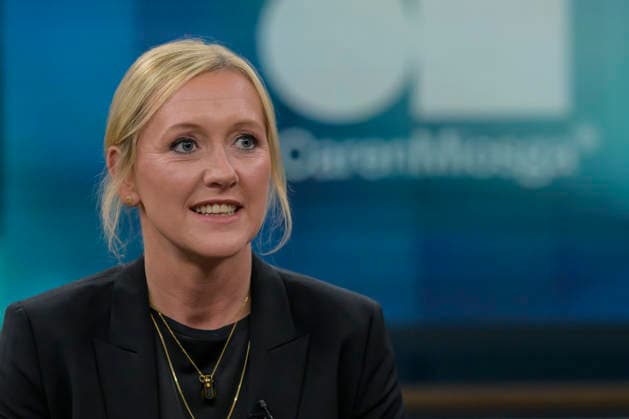 im Bild v.l.: Melanie Baum, Unternehmerin, Geschäftsführerin Baum Zerspanungstechnik, GER, Berlin, Studio, zu Gast bei - Caren Miosga, Polittalk, TV, Format, Aufzeichnung, aufgezeichnet, Das Erste, aus Adlershof - am Studio 20, Thema: Kriegt die Regierung die Kurve, Herr Söder? 17.05.2026, Copyright: HMBxMedia UwexKoch