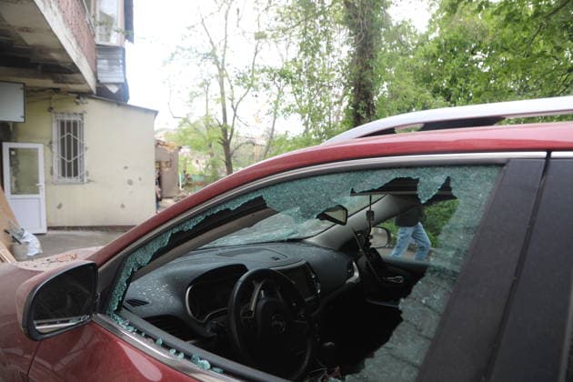 Ukraine says Russia attacked Odessa with strike drones ODESSA, UKRAINE - MAY 18: A view of the destruction after the Russian drone attack on a residential area in Odessa, Ukraine on May 18, 2026. Artur Shvits Anadolu Odessa Ukraine. Editorial use only. Please get in touch for any other usage.  Copyright: x2026xAnadoluxArturxShvitsx