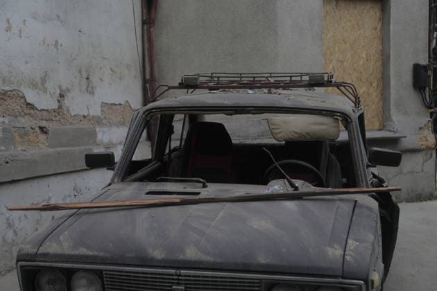 Ukraine says Russia attacked Odessa with strike drones ODESSA, UKRAINE - MAY 18: A view of the destruction after the Russian drone attack on a residential area in Odessa, Ukraine on May 18, 2026. Artur Shvits Anadolu Odessa Ukraine. Editorial use only. Please get in touch for any other usage.  Copyright: x2026xAnadoluxArturxShvitsx