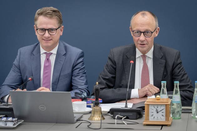 Berlin, Konrad-Adenauer-Haus, CDU Berlin, CDU, Carsten Linnemann, Friedrich Merz Berlin Berlin GER