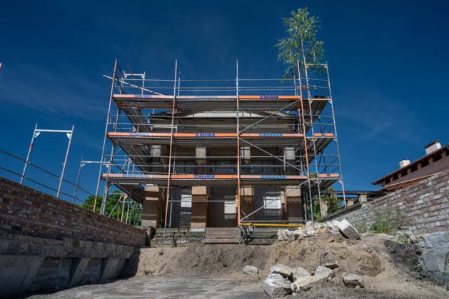 Kunst Kultur Architektur Geschichte 18.05.2026 Potsdam Landeshauptstadt Brandenburg Stiftung Preußische Schlösser und Gärten Berlin-Brandenburg Richtfest Römischen Bäder im Potsdamer Park Sanssouci werden umfassend saniert Potsdam GER
