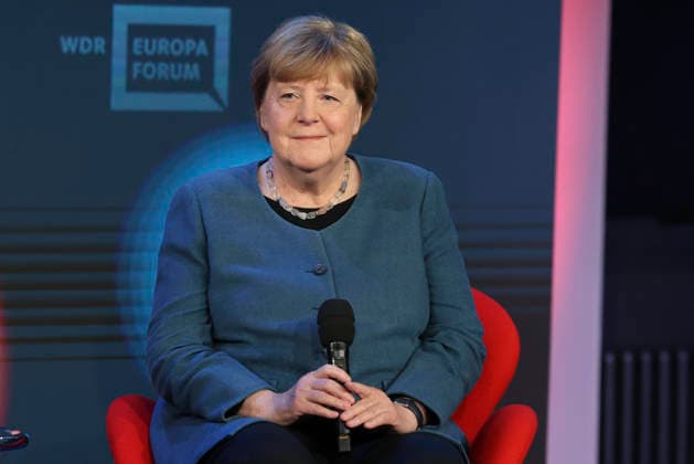 Angela Merkel, Bundeskanzlerin a.D. beim WDR Europaforum auf der Re:publica Digitalmesse unter dem Motto Never Gonna Give You Up eröffnet in The Station am 18.05.26 in Berlin Angela Merkel spricht auf der Re:publica 2026 in Berlin