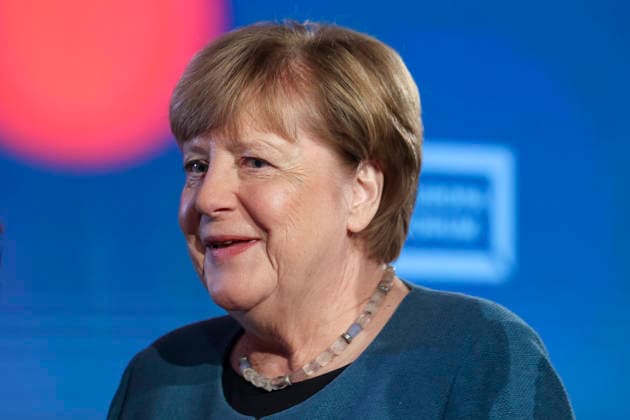 Angela Merkel, Bundeskanzlerin a.D. beim WDR Europaforum auf der Re:publica Digitalmesse unter dem Motto Never Gonna Give You Up eröffnet in The Station am 18.05.26 in Berlin Angela Merkel spricht auf der Re:publica 2026 in Berlin