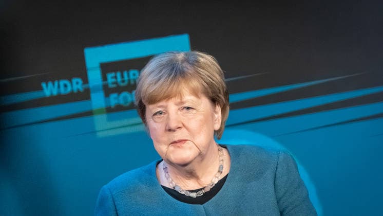 Bundeskanzlerin a.D. Angela Merkel beim WDR Europaforum im Rahmen der re:publica 2026;Digitalkonferenz re:publica 2026 in Berlin, Berlin Berlin Deutschland Eventlocation STATION