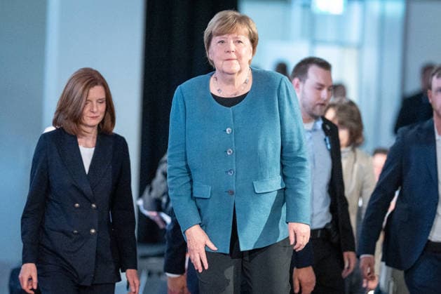 Bundeskanzlerin a.D. Angela Merkel beim WDR Europaforum im Rahmen der re:publica 2026;Digitalkonferenz re:publica 2026 in Berlin, Berlin Berlin Deutschland Eventlocation STATION
