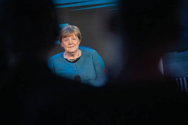 Bundeskanzlerin a.D. Angela Merkel beim WDR Europaforum im Rahmen der re:publica 2026;Digitalkonferenz re:publica 2026 in Berlin, Berlin Berlin Deutschland Eventlocation STATION
