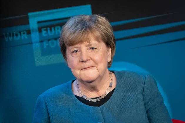 Bundeskanzlerin a.D. Angela Merkel beim WDR Europaforum im Rahmen der re:publica 2026;Digitalkonferenz re:publica 2026 in Berlin, Berlin Berlin Deutschland Eventlocation STATION