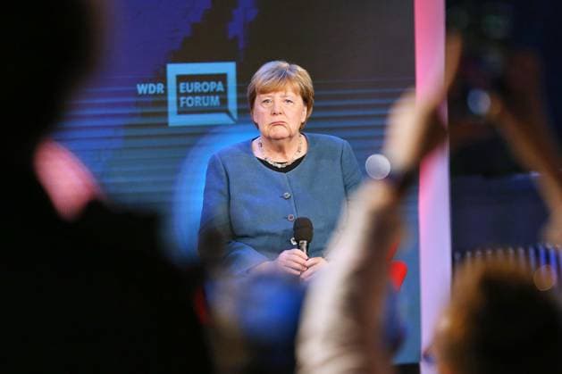Berlin, Deutschland, 18.05.2026: Station: Digitalmesse Re:publica 2026: Altkanzlerin Angela Merkel in der Sendung WDR-Europaforum Copyright: xdtsxNachrichtenagenturx dts_119172