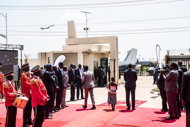May 18, 2026, Juba, Ces Juba, South Sudan: South Sudan President Salva Kiir Mayardit officially inaugurates the country new Air Traffic Management System at Juba International Airport, President Kiir unveiled the system that enables South Sudan to independently manage its airspace for the first time since independence. Juba South Sudan  - ZUMAb132 20260518_zip_b132_001 Copyright: xSamirxBolx