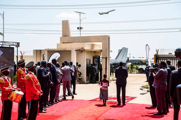 May 18, 2026, Juba, Ces Juba, South Sudan: South Sudan President Salva Kiir Mayardit officially inaugurates the country new Air Traffic Management System at Juba International Airport, President Kiir unveiled the system that enables South Sudan to independently manage its airspace for the first time since independence. Juba South Sudan  - ZUMAb132 20260518_zip_b132_002 Copyright: xSamirxBolx