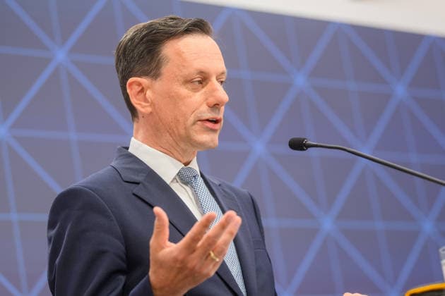 photonews.at - Wien, 19.05.2026. Anl. der morgigen, 20.05. stattfindenden Nationalratssitzung laden die Klubobmänner der Regierung zur Plenarvorschau ein. PHOTO: Klubobmann der ÖVP Ernst Gödl Ahead of tomorrow’s National Council meeting on 20 May, the government’s parliamentary group leaders invite you to a preview of the agenda. Regierung, Nationalrat, Penarsitzung, Nationalratssitzung, Vorschau, Koalitionsparteien PK Der Klubobmänner der Regierung mit der Plenarvorschau