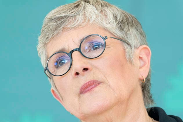 Britta Haßelmann EUR, Deutschland, Berlin, 19.05.2026: Pressestatement von Britta Haßelmann Vorsitzende der Bundestagsfraktion B90 Die Grünen vor der Fraktionssitzung im Deutschen Bundestag.