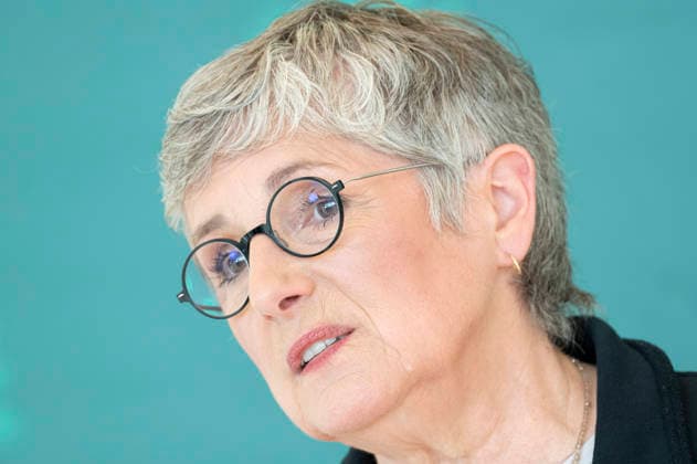 Britta Haßelmann EUR, Deutschland, Berlin, 19.05.2026: Pressestatement von Britta Haßelmann Vorsitzende der Bundestagsfraktion B90 Die Grünen vor der Fraktionssitzung im Deutschen Bundestag.