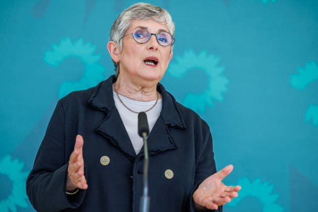 Buendnis 90 Die Gruenen im Bundestag Britta Hasselmann von Bündnis 90 Die Gruenen im Bundestag am 19.05.26 in Berlin. Berlin Berlin Deutschland Reichstag