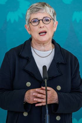 Buendnis 90 Die Gruenen im Bundestag Britta Hasselmann von Bündnis 90 Die Gruenen im Bundestag am 19.05.26 in Berlin. Berlin Berlin Deutschland Reichstag
