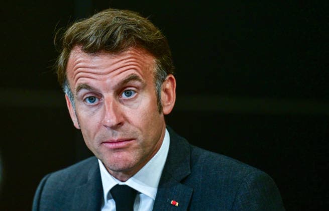 Le président de la République française Emmanuel Macron lors dun conseil de planification écologique au salon REuse economy expo au parc des expositions de la Porte de Versailles à Paris, France, le 19 mai 2026 Christian Liewig Bestimage French President Emmanuel Macron during an ecological planning council meeting at the REuse economy expo at the Porte de Versailles exhibition center in Paris, France, on May 19, 2026 Paris France  Copyright: xChristianxLiewigx xBestimagexChristianxLiewigx xBestimagex