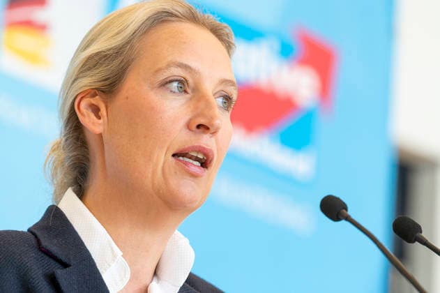 Alice Weidel EUR, Deutschland, Berlin, 19.05.2026: Pressestatement von Alice Weidel Co-Vorsitzende der AfD Bundestagsfraktion