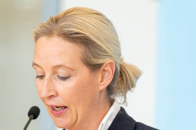 Alice Weidel EUR, Deutschland, Berlin, 19.05.2026: Pressestatement von Alice Weidel Co-Vorsitzende der AfD Bundestagsfraktion
