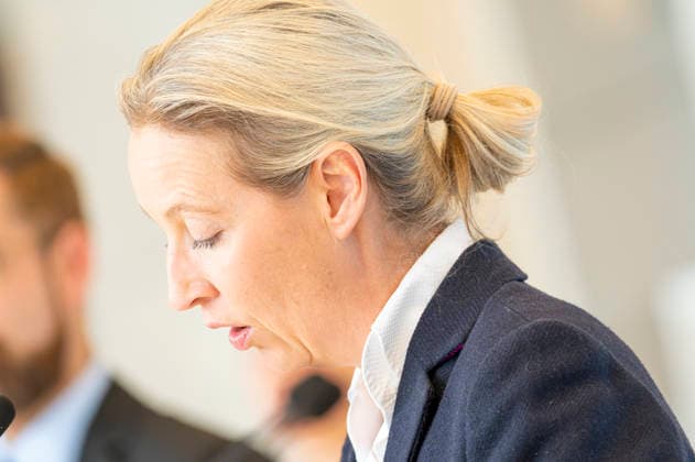 Alice Weidel EUR, Deutschland, Berlin, 19.05.2026: Pressestatement von Alice Weidel Co-Vorsitzende der AfD Bundestagsfraktion