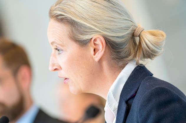 Alice Weidel EUR, Deutschland, Berlin, 19.05.2026: Pressestatement von Alice Weidel Co-Vorsitzende der AfD Bundestagsfraktion