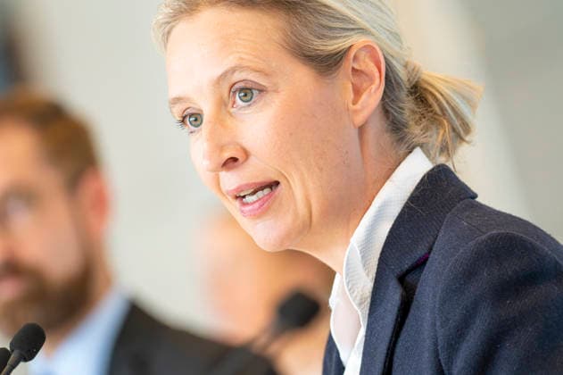 Alice Weidel EUR, Deutschland, Berlin, 19.05.2026: Pressestatement von Alice Weidel Co-Vorsitzende der AfD Bundestagsfraktion