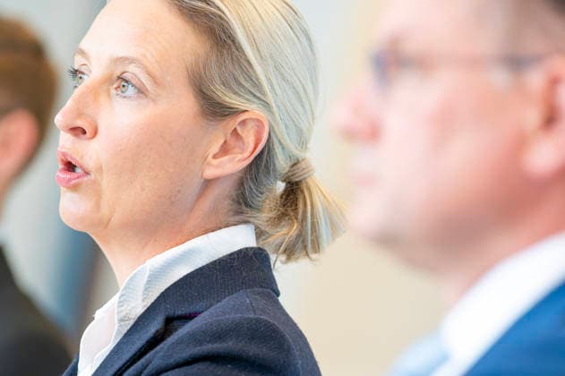 Alice Weidel EUR, Deutschland, Berlin, 19.05.2026: Pressestatement von Alice Weidel Co-Vorsitzende der AfD Bundestagsfraktion