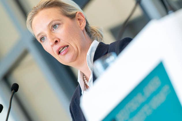 Alice Weidel EUR, Deutschland, Berlin, 19.05.2026: Pressestatement von Alice Weidel Co-Vorsitzende der AfD Bundestagsfraktion