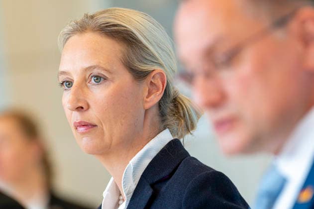 Alice Weidel EUR, Deutschland, Berlin, 19.05.2026: Pressestatement von Alice Weidel Co-Vorsitzende der AfD Bundestagsfraktion
