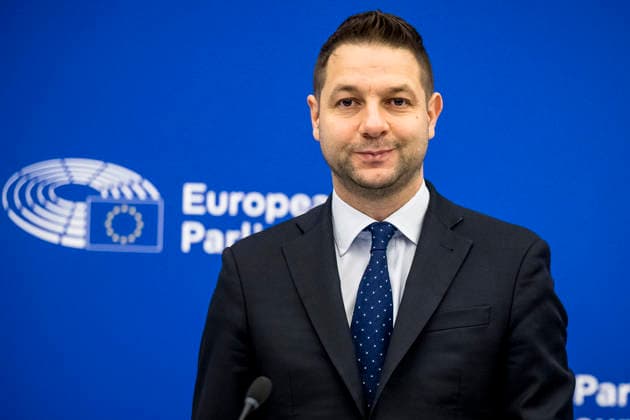 May 19, 2026: Patryk Jaki, Co-chair of the European Conservatives and Reformists (ECR) group, attend a briefing at the European Parliament in Strasbourg, France, 19.05.2026. . - ZUMAw80_ 20260519_faf_w80_022 Copyright: xWiktorxDabkowskix