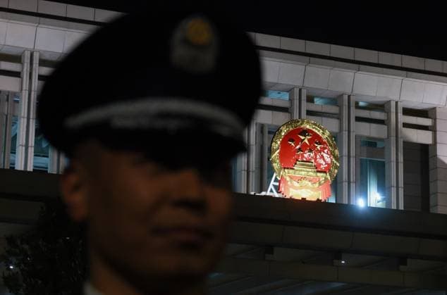 China Russia 9168930 19.05.2026 A Chinese guard of honour stands at attention before the arrival of Russian President Vladimir Putin at Beijing Capital International Airport, China. Putin will pay an official visit to China on May 19-20 at the invitation of Chinese President Xi Jinping. Vladimir Smirnov Sputnik Beijing China  Copyright: xVladimirxSmirnovx