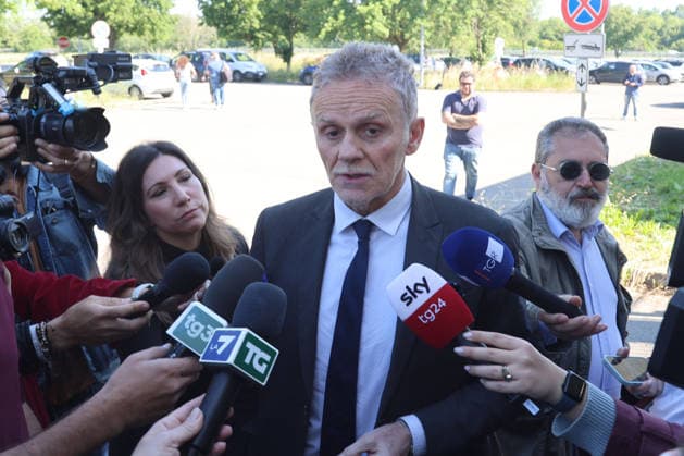 IPA84869118 - Modena, 19 05 2026. Arrival of Fausto Gianelli at the Sant Anna prison for the validation hearing of the arrest of lawyer Salim El Koudri  Copyright: xRobertoxBrancolinix xRobertoxBrancolini Ipax 84869118