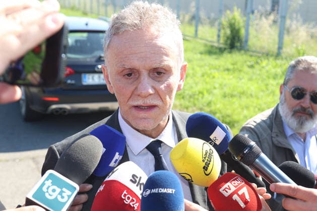 IPA84869113 - Modena, 19 05 2026. Arrival of Fausto Gianelli at the Sant Anna prison for the validation hearing of the arrest of lawyer Salim El Koudri  Copyright: xRobertoxBrancolinix xRobertoxBrancolini Ipax 84869113