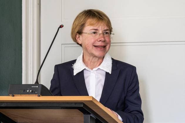 Amtseinführung von Tim Buschfort als neuer Direktor des Amtsgerichts ** NUR FÜR REDAKTIONELLE ZWECKE ** EDITORIAL USE ONLY **<p>19.05.2026 Feierliche Amtseinführung von Tim Buschfort als neuer Direktor des Amtsgerichts Heike Kersting, Vorsitzende des Richterrates beim Amtsgericht Moers Deutschland NRW Moers Copyright: RainerxHoheisel