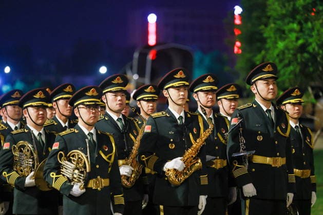 CHINA, BEIJING - MAY 19, 2026: Honour Guard soldiers are seen during a ceremony marking the arrival of Russia s President Putin at Beijing Capital International Airport (Shoudu). Russian President Putin s official visit to China coincides with the 25th anniversary of the Treaty of Good-Neighbourliness and Friendly Cooperation Between the People s Republic of China and the Russian Federation, which was signed on 16 July, 2001. Vladimir Smirnov TASS  92744019