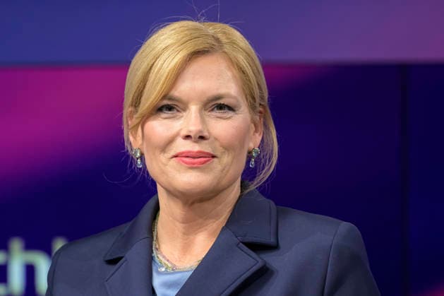 v.l.: Julia Klöckner, CDU (Bundestagspräsidentin), GER, Berlin, Studio, zu Gast bei Maischberger, politische Talkshow, TV, Format, mit Moderatorin Sandra Maischberger, Das Erste, aus Adlershof Am Studio 20, 19. Mai 2026, Copyright: HMBxMedia UwexKoch