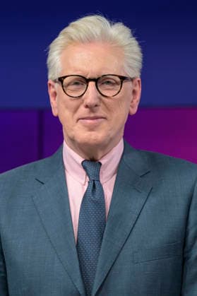 v.l.: Theo Koll (Journalist und Moderator), GER, Berlin, Studio, zu Gast bei Maischberger, politische Talkshow, TV, Format, mit Moderatorin Sandra Maischberger, Das Erste, aus Adlershof Am Studio 20, 19. Mai 2026, Copyright: HMBxMedia UwexKoch