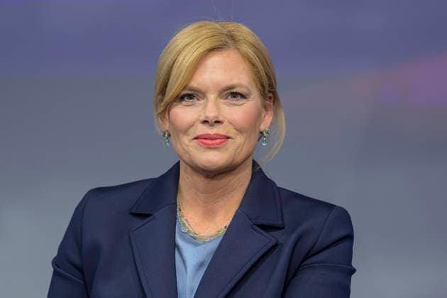 v.l.: Julia Klöckner, CDU (Bundestagspräsidentin), GER, Berlin, Studio, zu Gast bei Maischberger, politische Talkshow, TV, Format, mit Moderatorin Sandra Maischberger, Das Erste, aus Adlershof Am Studio 20, 19. Mai 2026, Copyright: HMBxMedia UwexKoch
