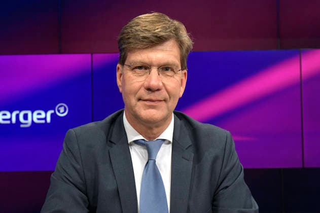 Christoph Schwennicke in der ARD-Talkshow maischberger im Studio Berlin Adlershof. Berlin, 20.05.2026