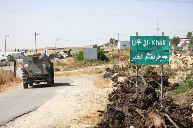 Illegal Israeli settlers expand outpost in West Bank s Umm al-Khair HEBRON, WEST BANK, PALESTINE - MAY 20: Prefabricated houses installed by illegal Israeli settlers are seen under the protection of the Israeli army in the village of Umm al-Khair, located in the Masafer Yatta region south of Hebron in West Bank, Palestine on May 20, 2026. Illegal settlers continue to expand a newly established settlement outpost, seizing Palestinian lands in the area. Wisam Hashlamoun Anadolu Hebron West Bank. Editorial use only. Please get in touch for any other usage.  Copyright: x2026xAnadoluxWisamxHashlamounx