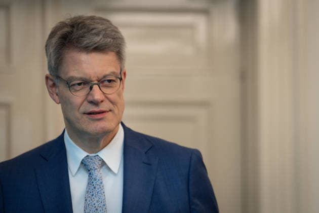 Statement zur Reform der Fahrschulausbildung Patrick Schnieder, Bundesminister fuer Verkehr im Portrait beim Statement zur Reform der Fahrschulausbildung, Berlin , 20.05.2026 Berlin Berlin