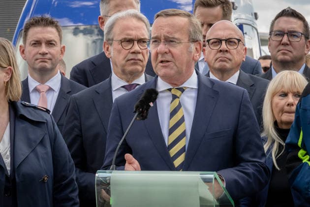 Boris Pistorius, Pakt für den Bevölkerungsschutz Berlin, Bundesverteidigungsminister, Boris Pistorius, Pakt für den Bevölkerungsschutz Berlin Berlin GER