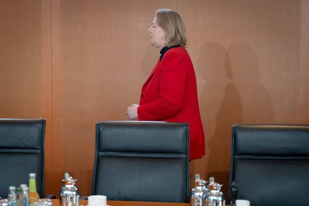 Kabinettsitzung, Bundesregierung, Auftakt Auftakt, Kabinettsitzung, Bundesregierung, Bärbel Bas, Bundesministerin, Arbeit, Soziales Berlin Berlin GER