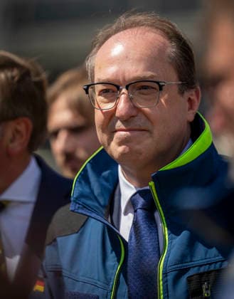 Bundesinnenminister Alexander Dobrindt stellt Pakt fuer den Bevoelkerungsschutz vor und uebergibt 13 Einsatzfahrzeuge fuer den Zivilschutz am Washingtonplatz in Berlin, 20.05.2026. Berlin Deutschland Copyright: xYonaxElsnerx