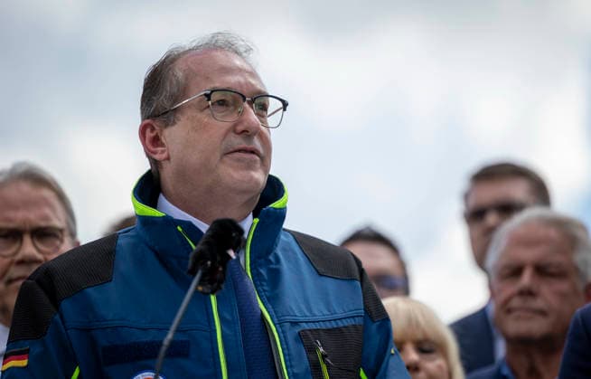 Bundesinnenminister Alexander Dobrindt stellt Pakt fuer den Bevoelkerungsschutz vor und uebergibt 13 Einsatzfahrzeuge fuer den Zivilschutz am Washingtonplatz in Berlin, 20.05.2026. Berlin Deutschland Copyright: xYonaxElsnerx