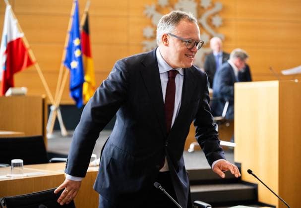 8. THÜRINGER LANDTAG - 43. PLENARSITZUNG ** NUR FÜR REDAKTIONELLE ZWECKE ** EDITORIAL USE ONLY **<p>20 05 2026-Erfurt: Thüringer Landtag 8. Wahlperiode 43. Plenarsitzung im Foto: Ministerpräsident Mario Voigt (CDU) ( Deutschland Thueringen Erfurt Copyright: SaschaxFromm
