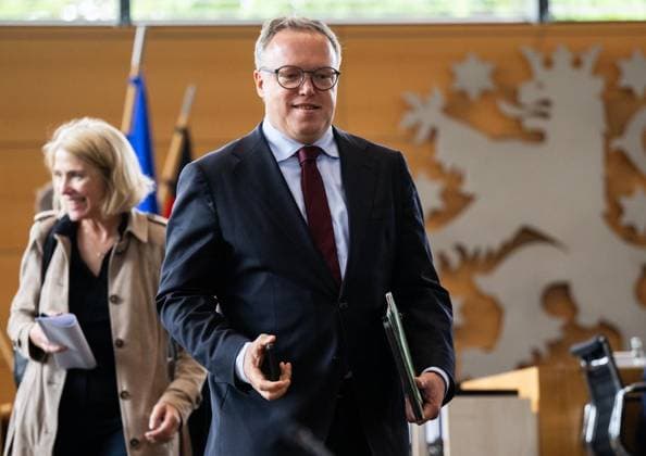 8. THÜRINGER LANDTAG - 43. PLENARSITZUNG ** NUR FÜR REDAKTIONELLE ZWECKE ** EDITORIAL USE ONLY **<p>20 05 2026-Erfurt: Thüringer Landtag 8. Wahlperiode 43. Plenarsitzung im Foto: Ministerpräsident Mario Voigt (CDU) ( Deutschland Thueringen Erfurt Copyright: SaschaxFromm