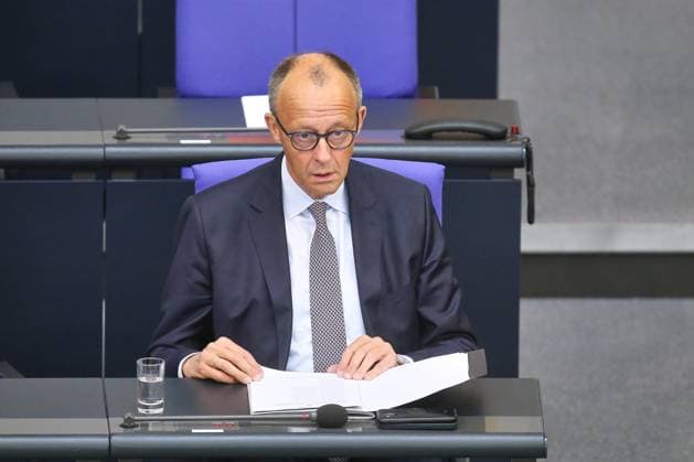 Berlin, Deutschland, 21.05.2026: Deutscher Bundestag: 80. Bundestagssitzung: Bundeskanzler Friedrich Merz (CDU) Copyright: xdtsxNachrichtenagenturx dts_119688